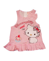 Rochita si Pantaloni, Set 2 piese, bumbac, Charmmy Kitty